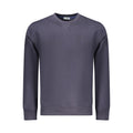 Coveri Moving Blue Cotton Men Sweatshirt