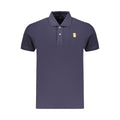 Marina Militare Blue Cotton Men's Polo Shirt