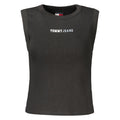 Tommy Hilfiger Black Cotton Women's Tank Top