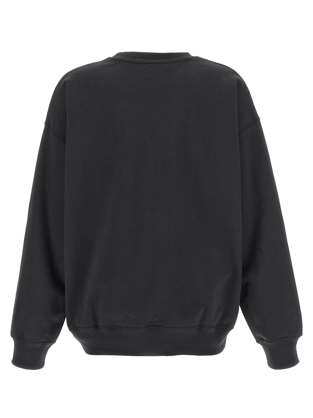 Ganni Black Organic Cotton Sweatshirt