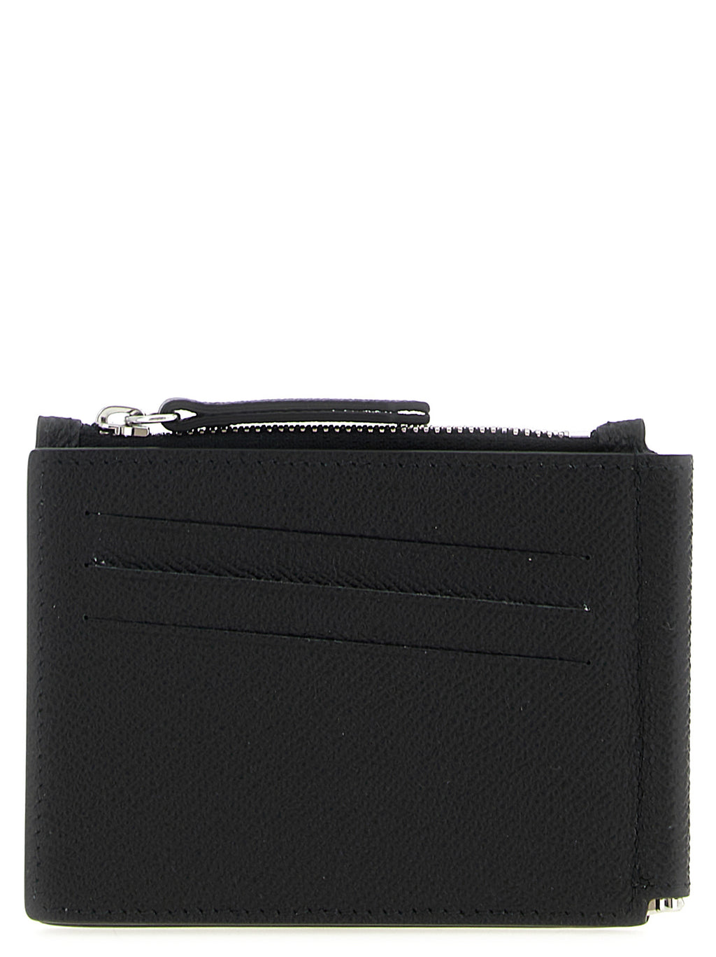 Maison Margiela Black Leather Leather Wallet