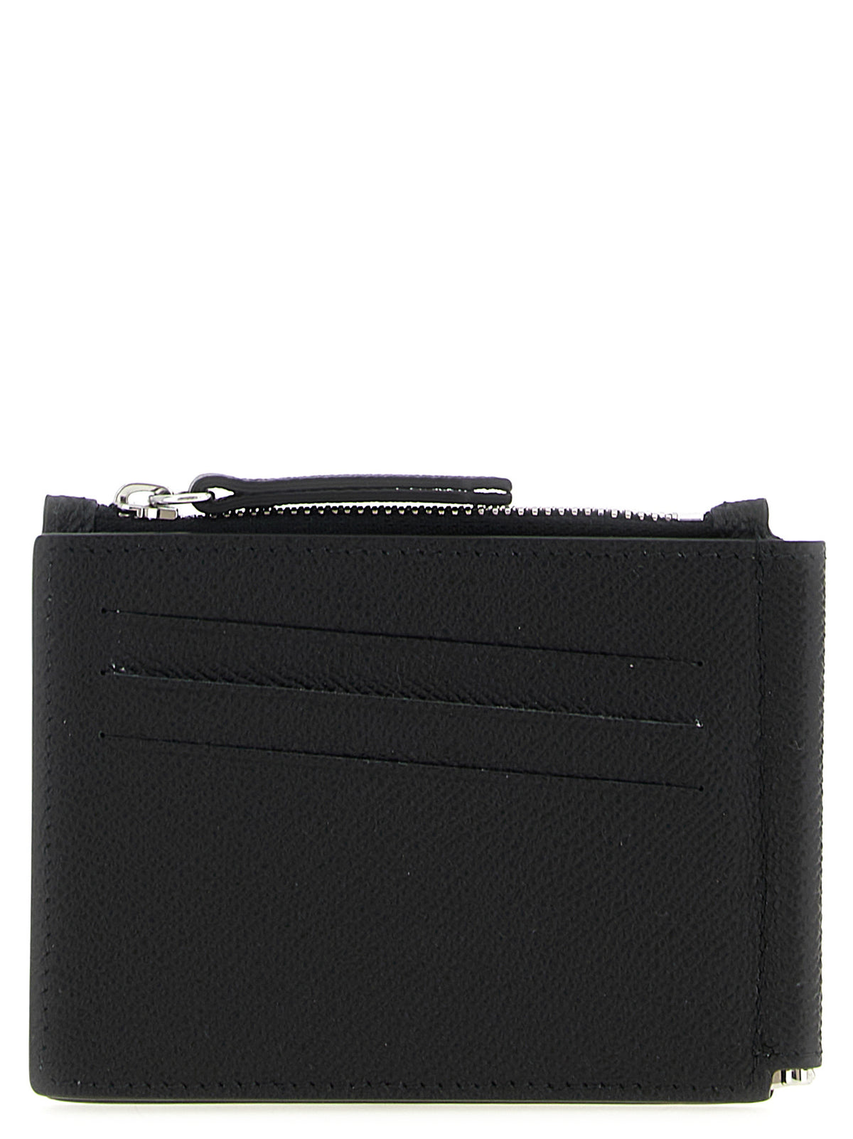 Maison Margiela Black Leather Leather Wallet