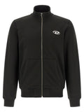 Diesel Black Cotton Sweatshirt