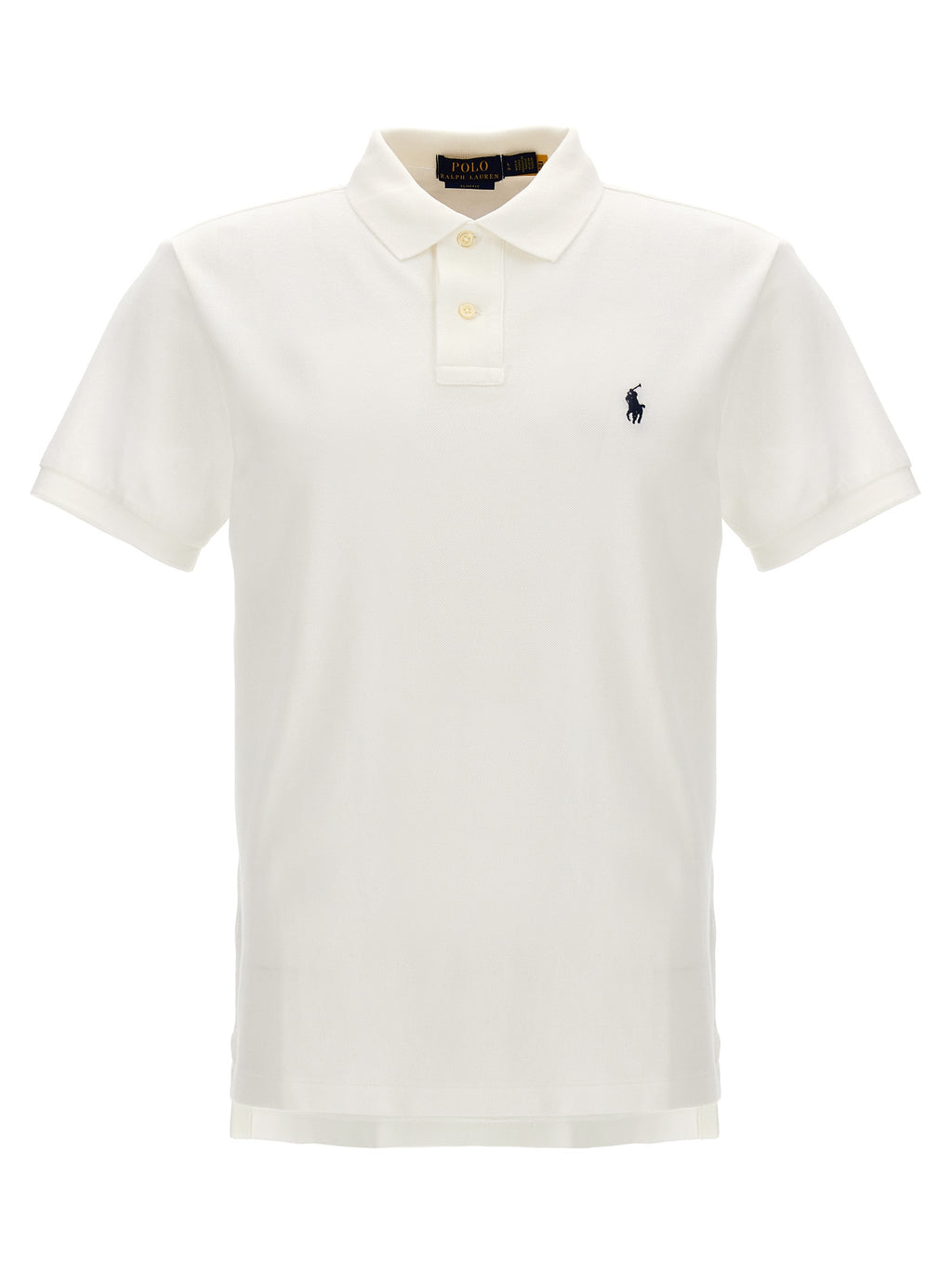 Polo Ralph Lauren White Cotton Polo Shirt
