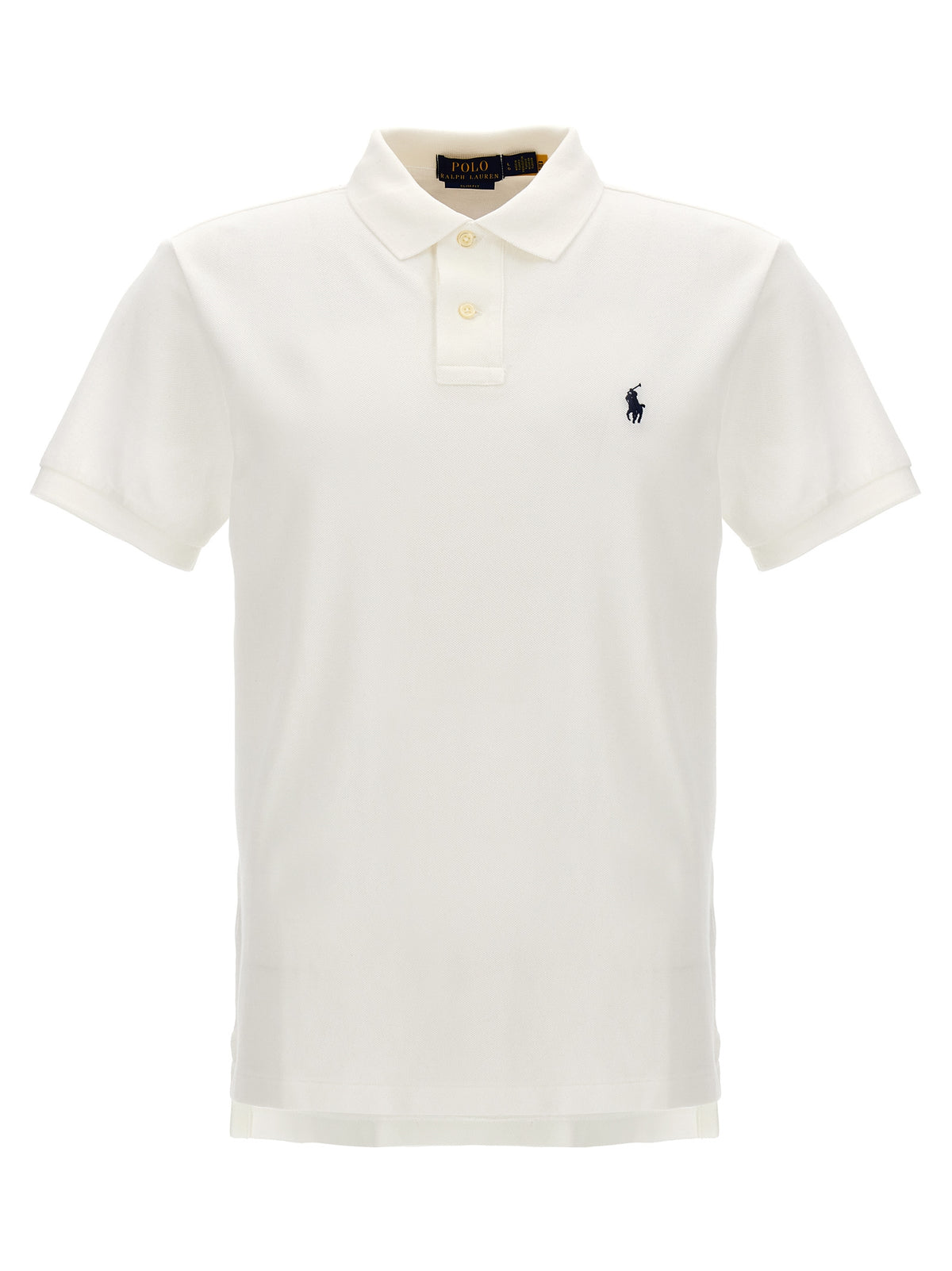 Polo Ralph Lauren White Cotton Polo Shirt