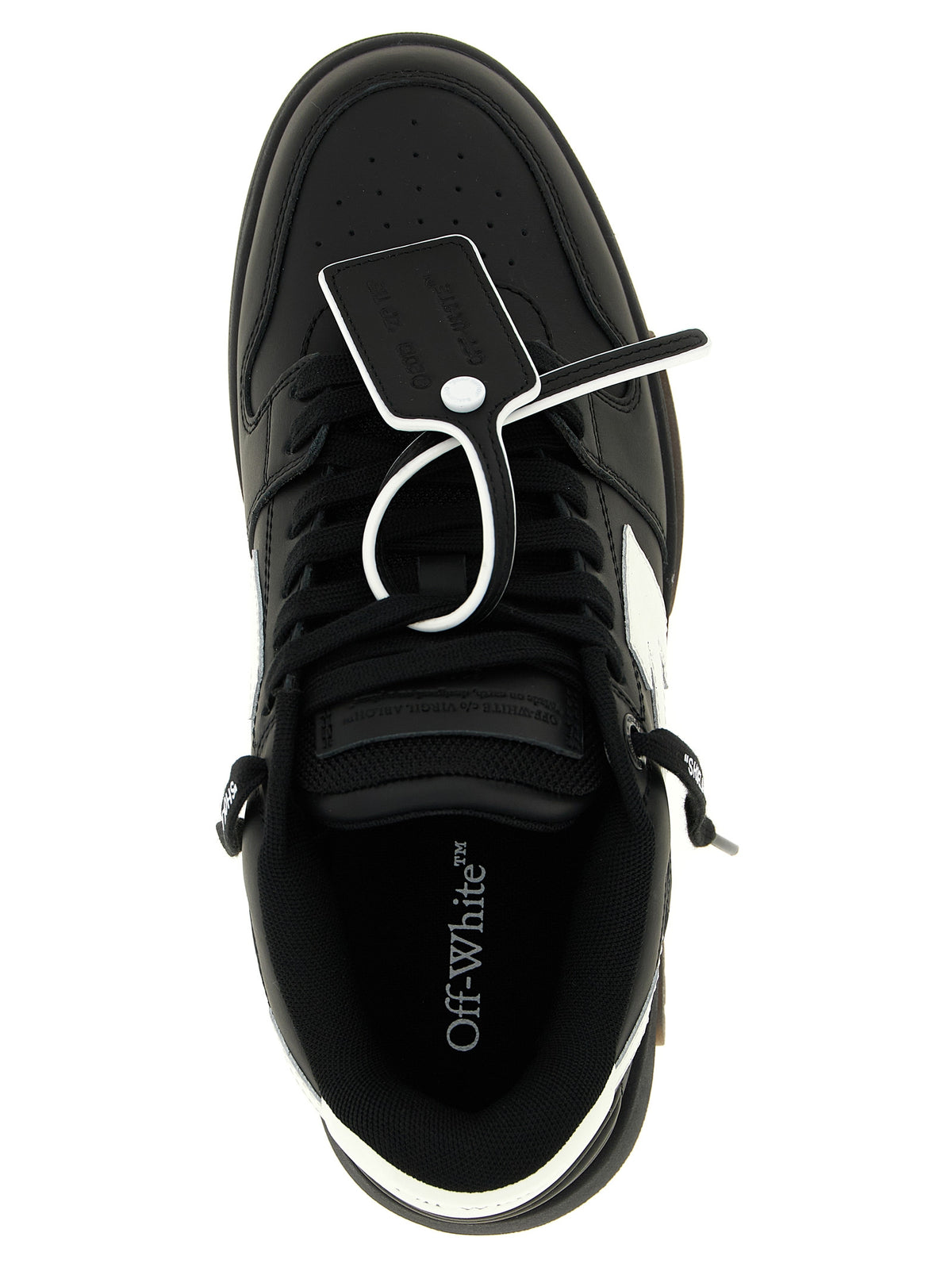 Off-White Bicolor Recycled Polyester Low Top Sneakers