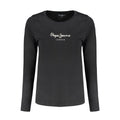Pepe Jeans Black Cotton Women's T-Shirt
