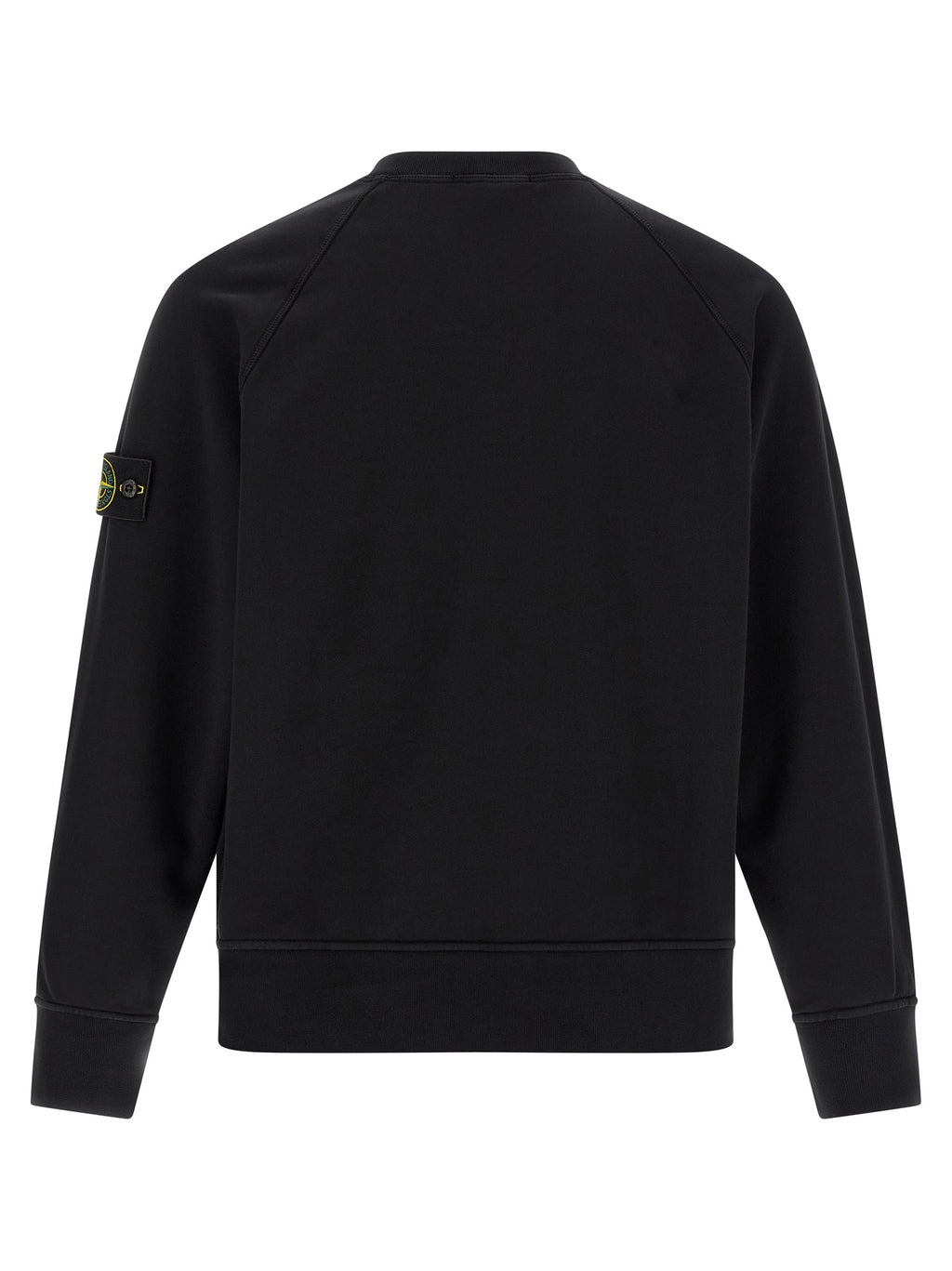 Stone Island Black Cotton Sweatshirt