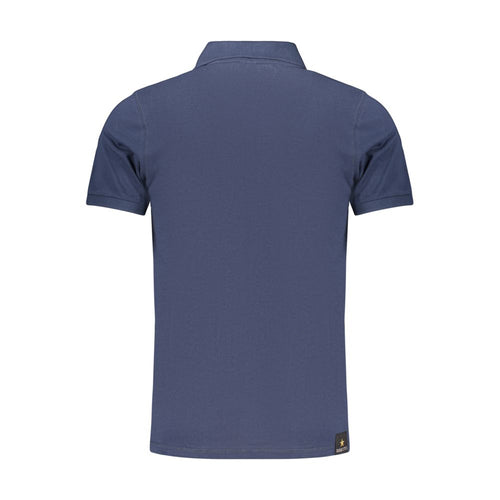 Accademia Militare Blue Cotton Men's Polo Shirt
