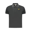 Accademia Militare Nero Cotton Men Polo