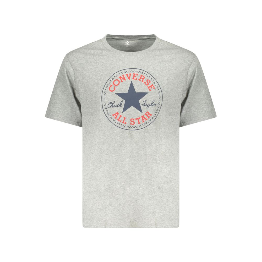 Converse Grey Cotton Men's T-Shirt