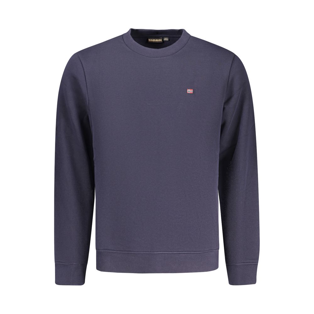 Napapijri Blue Cotton Men's Sweatshirt