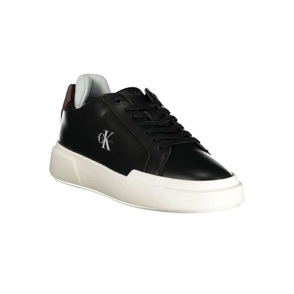 Calvin Klein Black Polyester Athletic Sneakers