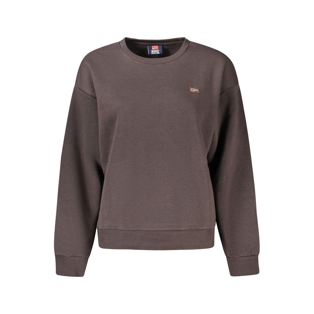 Norway 1963 Brown Cotton Womens Sweatshirt