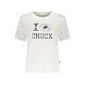 Converse Bianco Cotton Donna T-Shirt