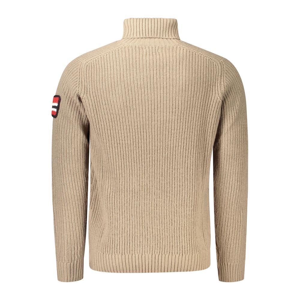 Norway 1963 Beige Acrylic Men's Sweater