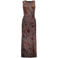 Desigual Brown Polyester Women's Dress