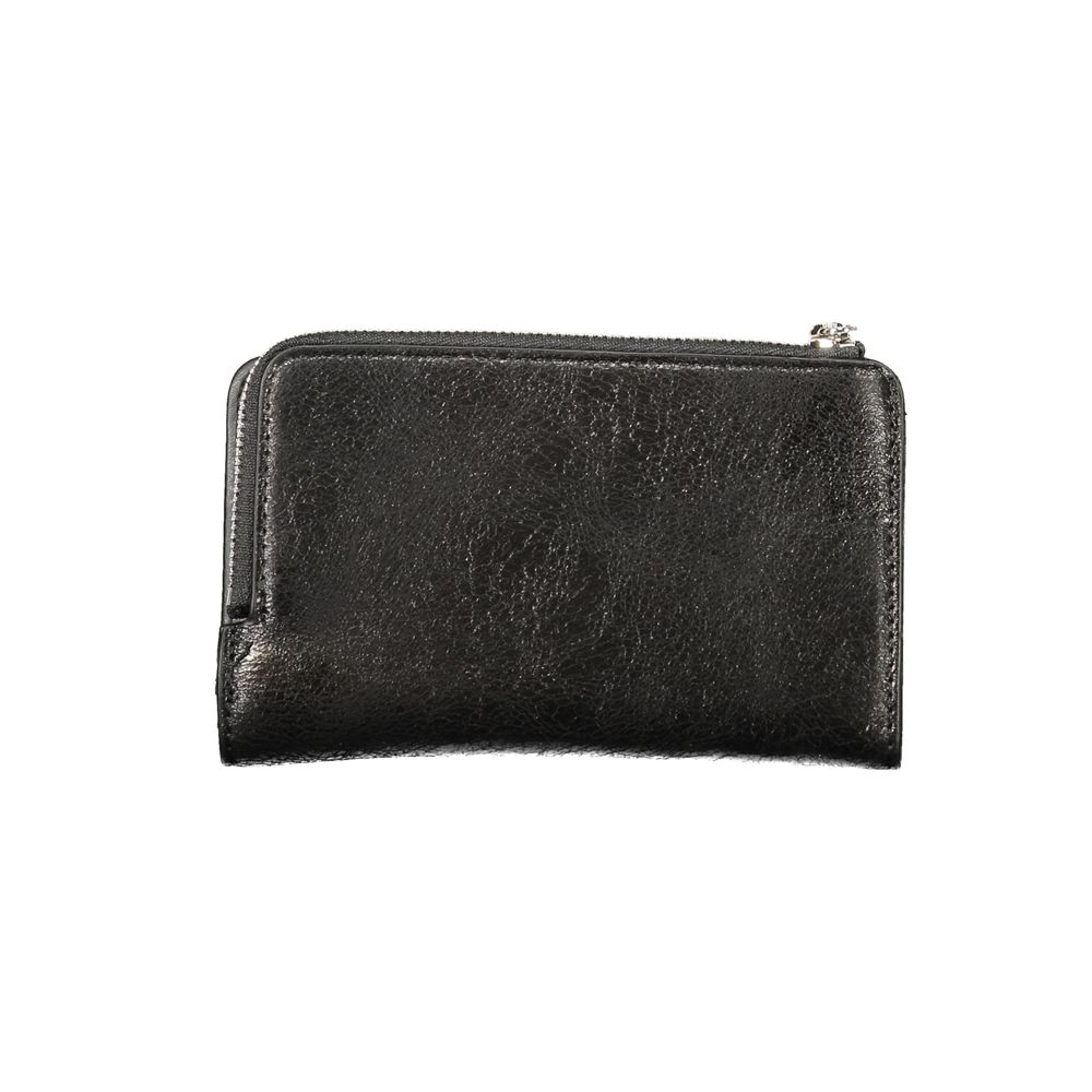 Desigual Black Polyurethane Womens Wallet