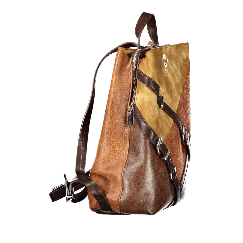 Desigual Brown Polyurethane Women's Backpack
