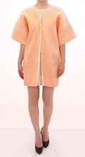 Andrea Incontri Pink Short Sleeves Jacket Coat