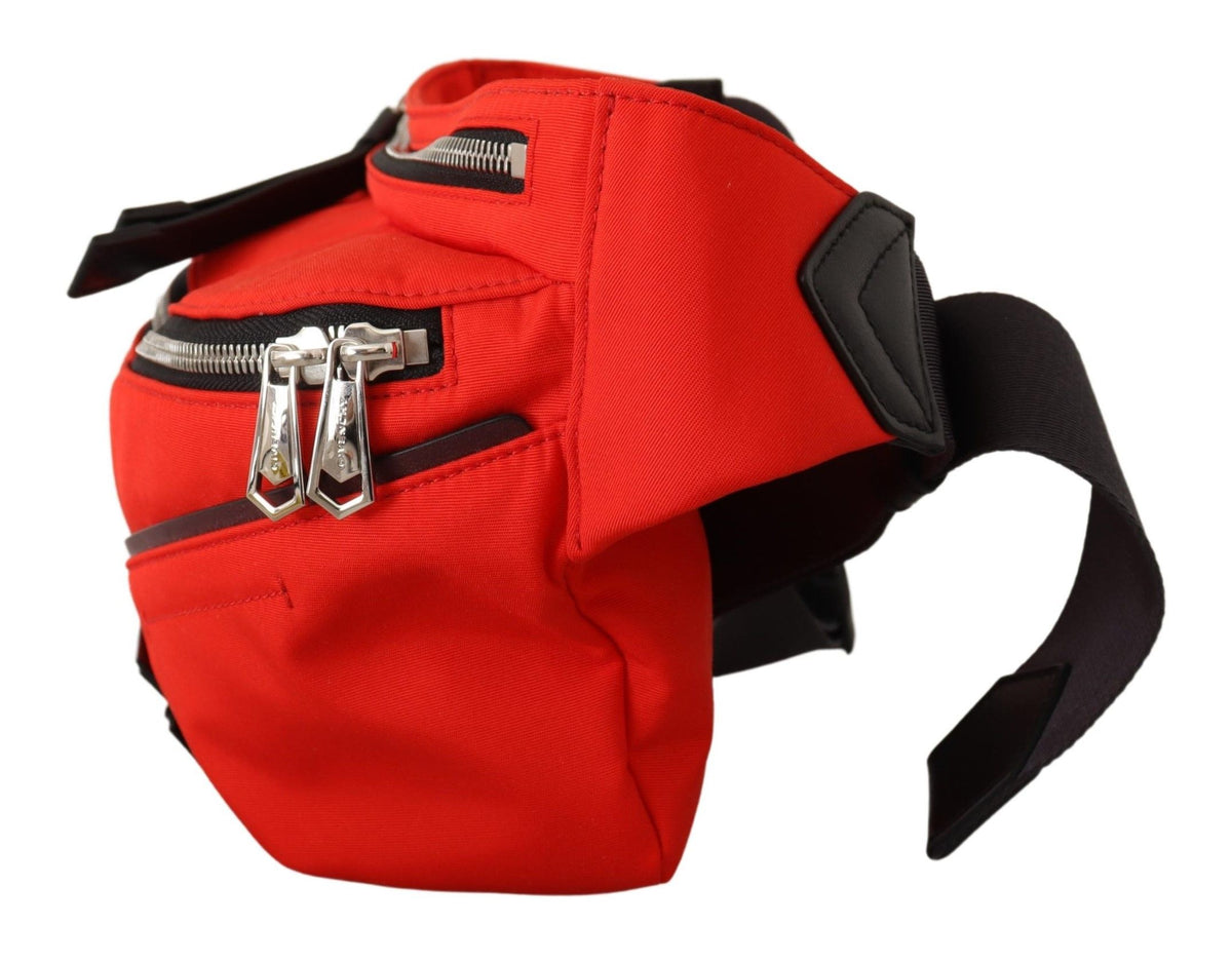 Givenchy Red Polyamide Downtown Large Bum Belt Bag