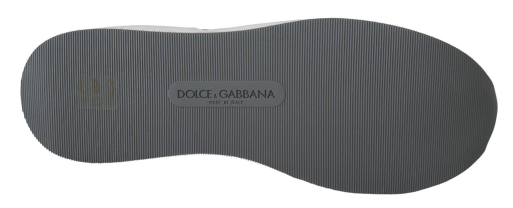 Dolce & Gabbana Multicolor Leather Sport Low Top Sneakers