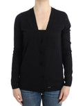 Costume National Gray wool alpaca cardigan