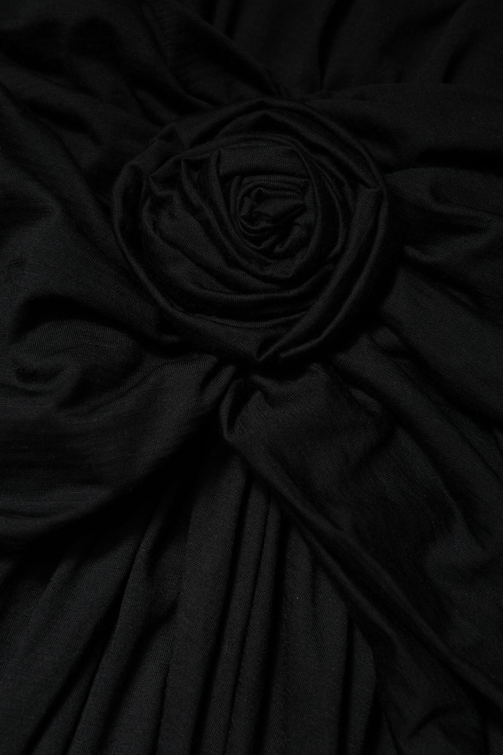 Dolce & Gabbana Black Wool Long Sleeves Sheath Midi Dress