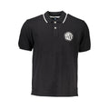 North Sails Black Cotton Men Polo Shirt