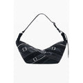 Desigual Nero Poliuretano Women Shoulder Bag