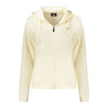 Norway 1963 White Cotton Women's Hoodie Sweatshirt
