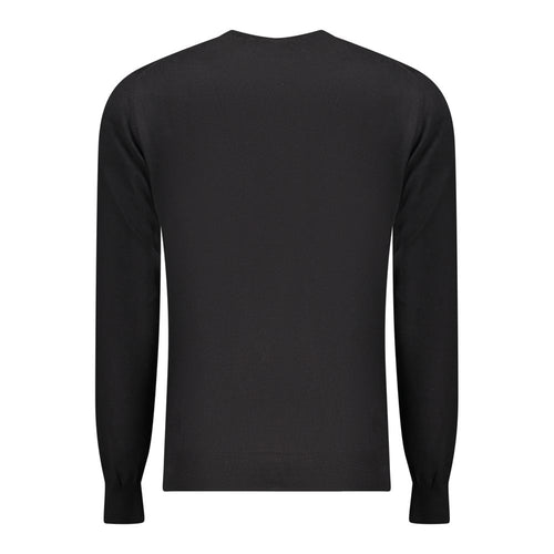 Accademia Militare Black Cotton Men's Sweater