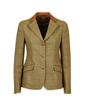 Dublin Albany Tweed Suede Collar Tailored Jacket