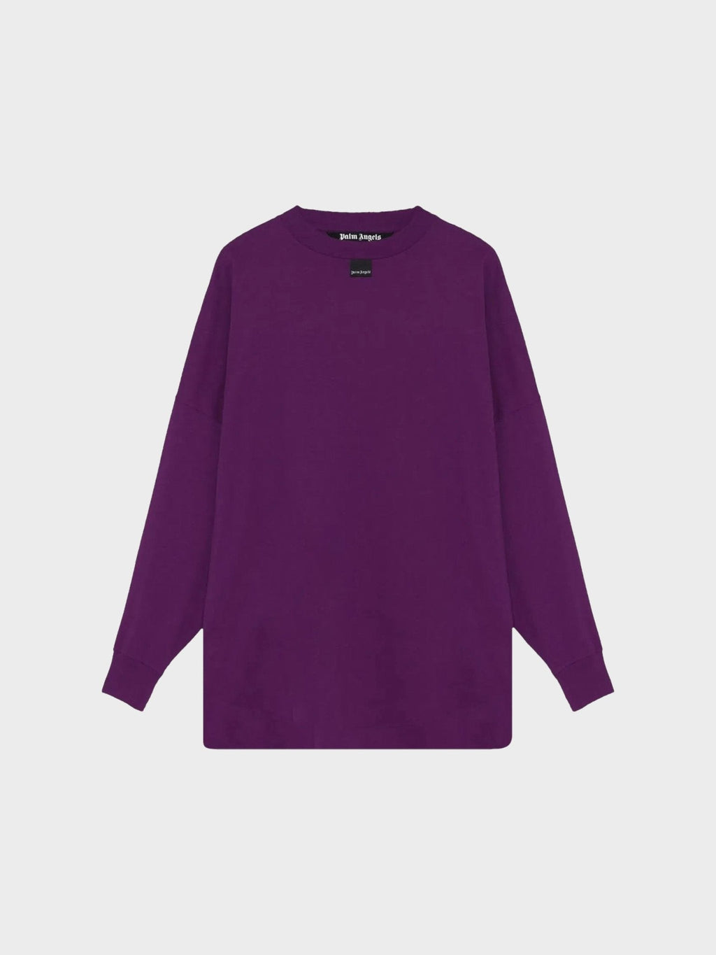 Palm Angels Blurry Logo Over Tee Purple