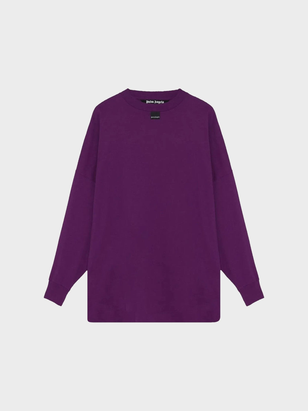 Palm Angels Blurry Logo Over Tee Purple