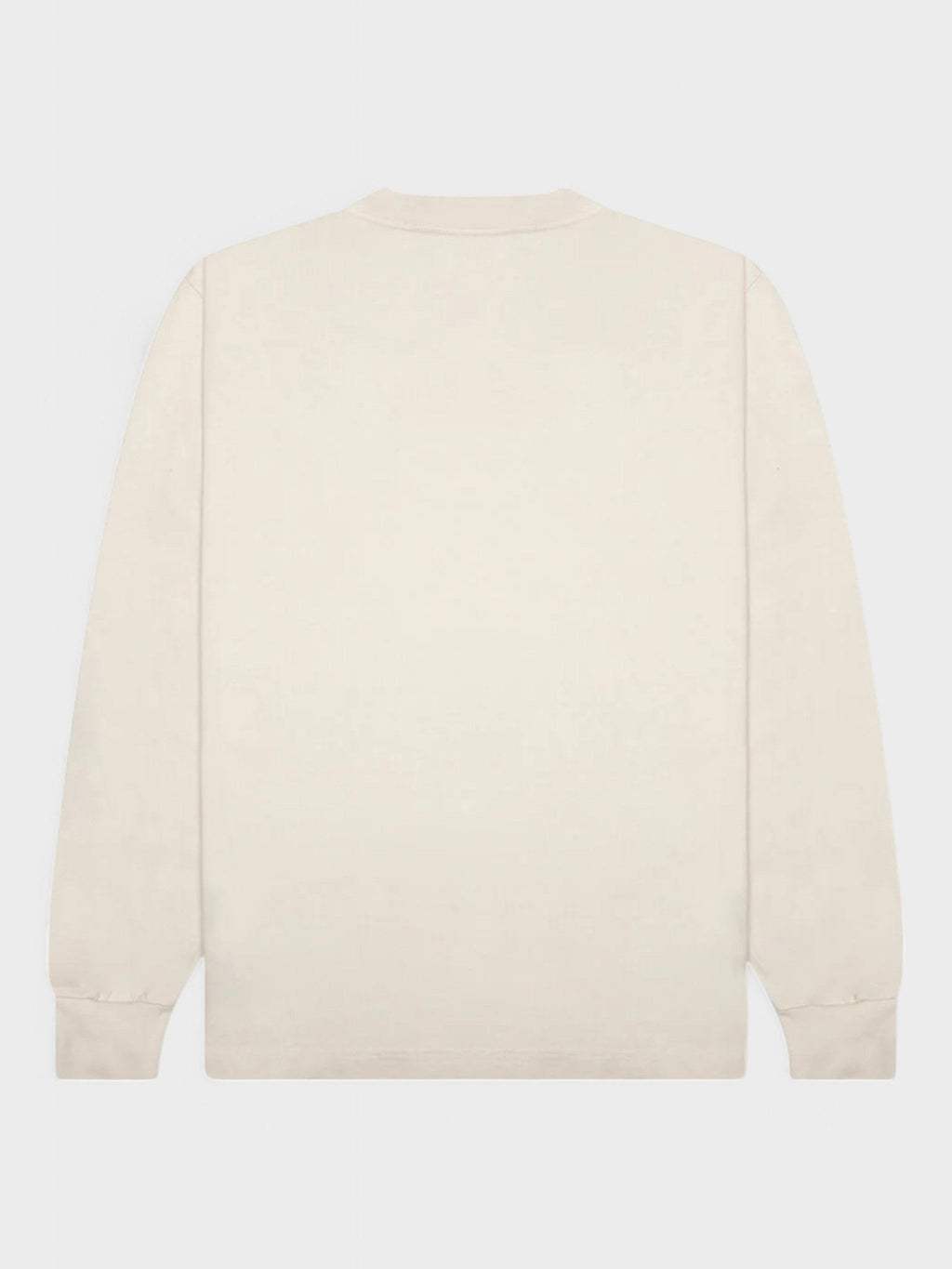Palm Angels Burning Logo Classic Long Sleeve Shirt White